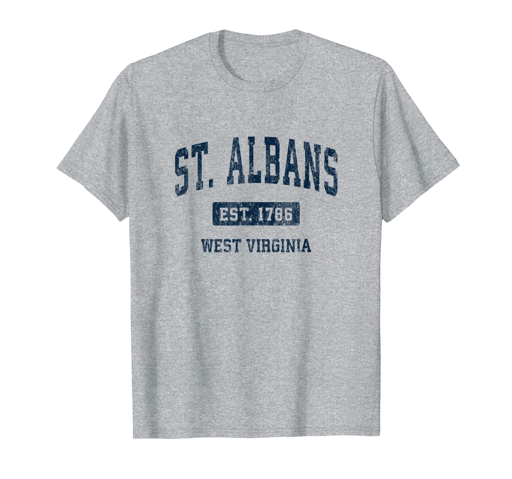 St Albans West Virginia Wv Athletic T-Shirt - Fun Novelty Design Unisex - T-Shirt, Sweatshirt, Hoodie