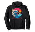 Great Wave Synthwave Vaporwave Hoodie - Aesthetic Graphic Men Women - T-Shirt, Sweatshirt, Hoodie