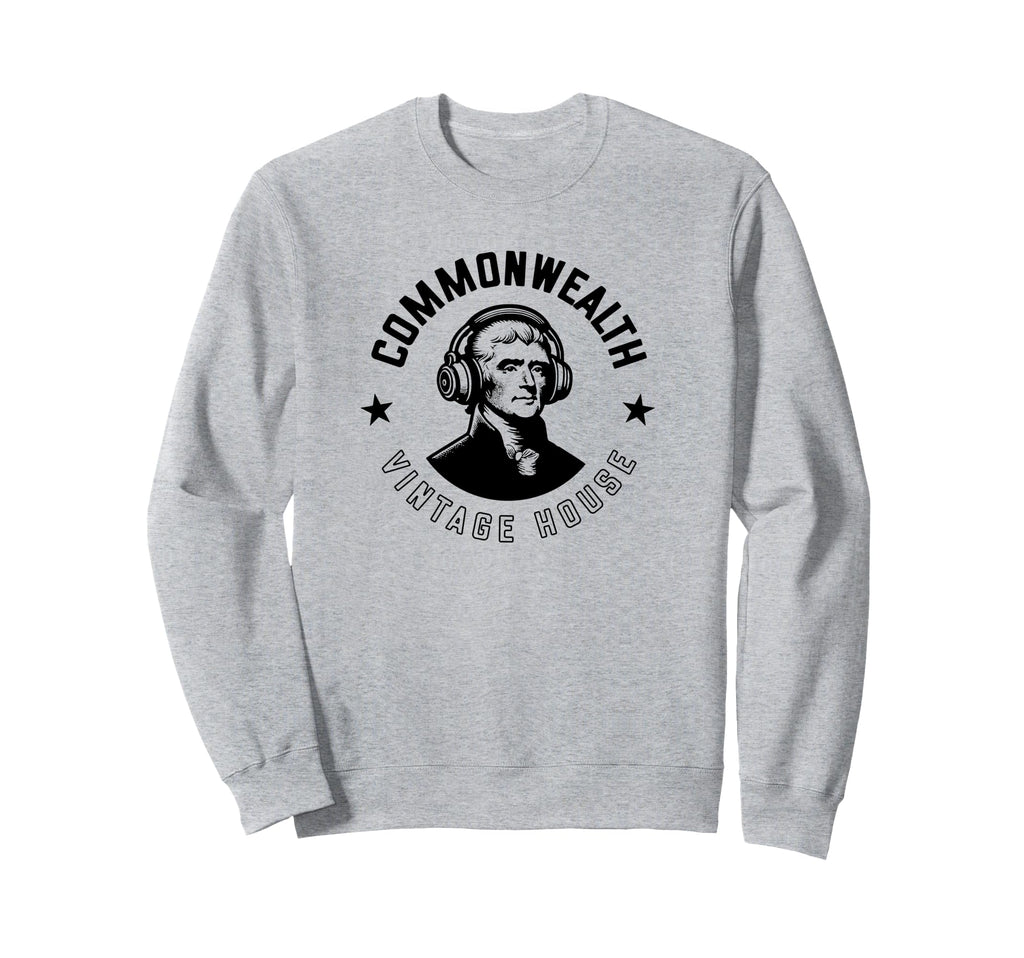Commonwealth House Public Domain Art Sweatshirt - Minimalist Print Unisex - T-Shirt, Sweatshirt, Hoodie