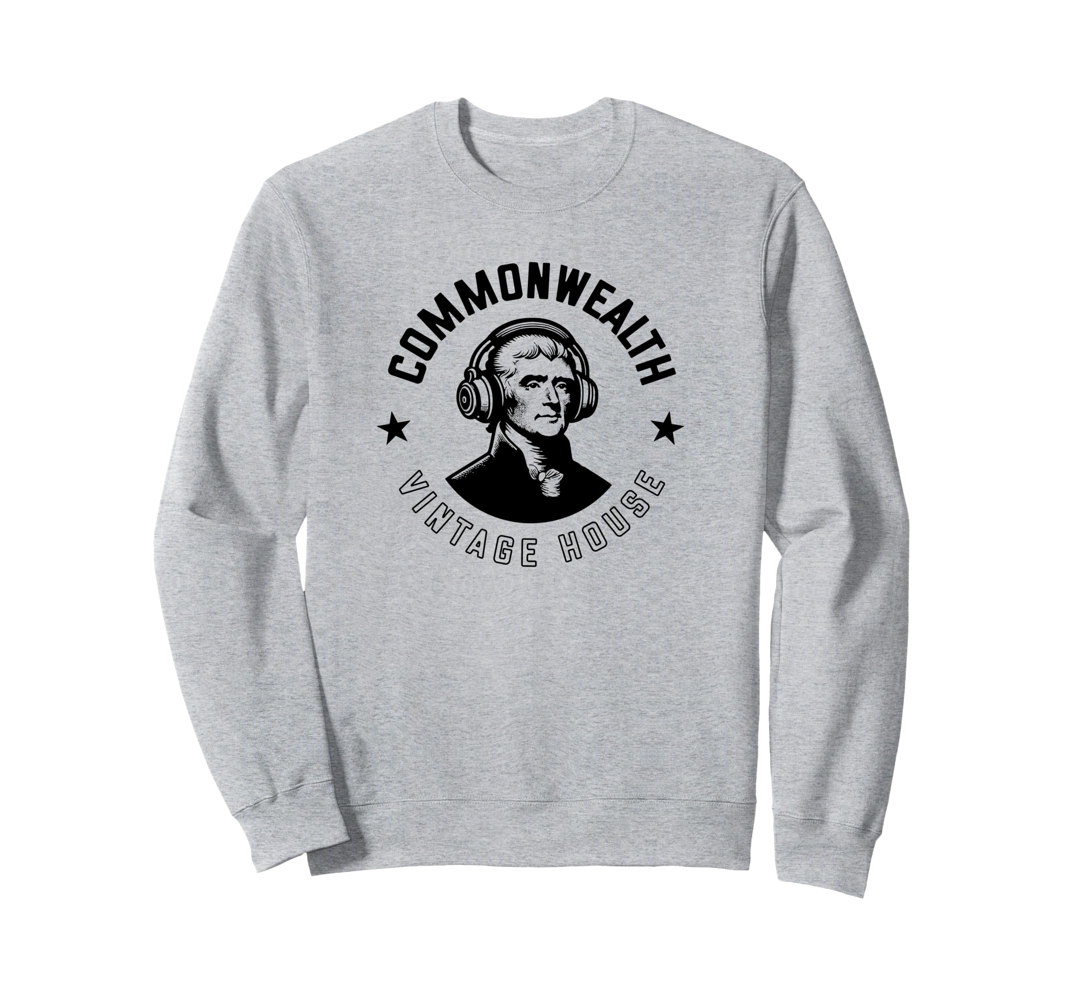 Commonwealth House Public Domain Art Sweatshirt - Minimalist Print Unisex - T-Shirt, Sweatshirt, Hoodie