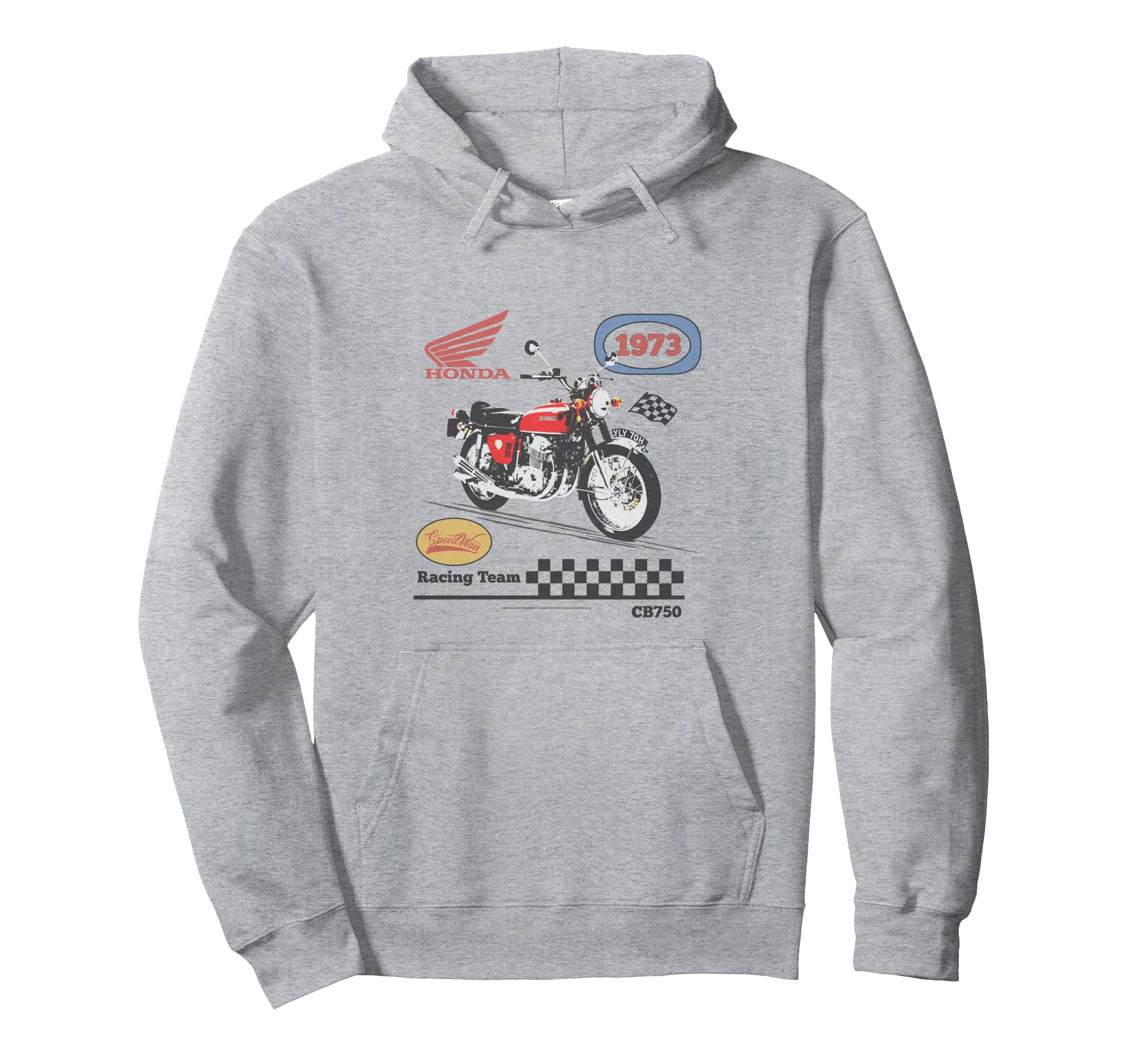 Honda Powersports 1973 Cb750 Hoodie - Casual Everyday Wear Men Women - T-Shirt, Sweatshirt, Hoodie