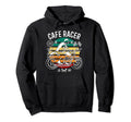 Cafe Racer 60S Bike Motorcycle Hoodie - Fun Novelty Design for Adults - T-Shirt, Sweatshirt, Hoodie