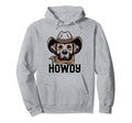 Howdy Labrador Dog Cowboy Western Country Hoodie - Streetwear Style Unisex - T-Shirt, Sweatshirt, Hoodie