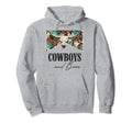 Leopard Western Life Country Bull Skull Hoodie - Minimalist Print Unisex - T-Shirt, Sweatshirt, Hoodie