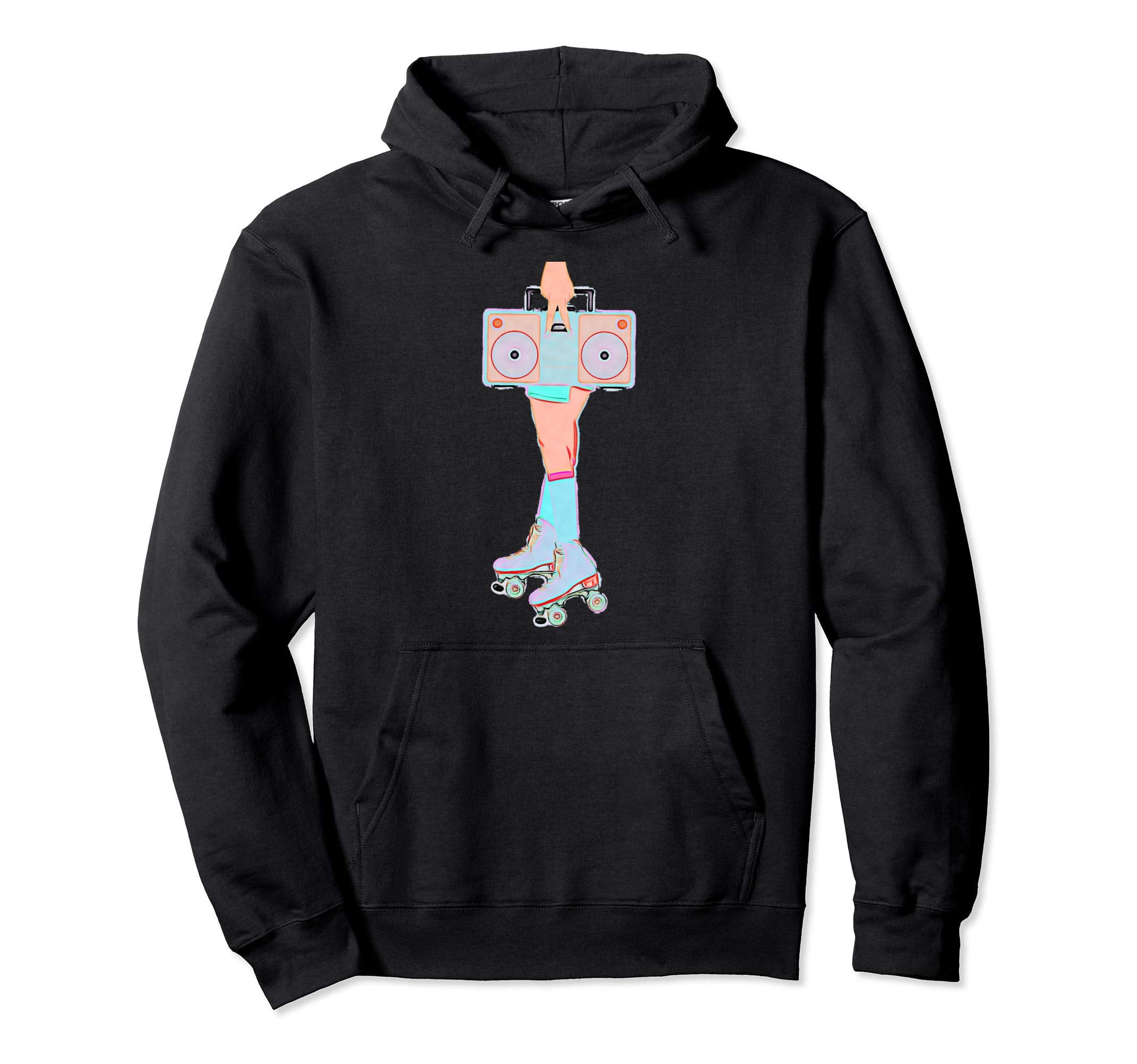 70S 80S Roller Skater Hoodie - Novelty Apparel Unisex - T-Shirt, Sweatshirt, Hoodie