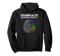 Embrace Neurodiversity Autism Adhd Asd Hoodie - Trendy Graphic for Adults - T-Shirt, Sweatshirt, Hoodie