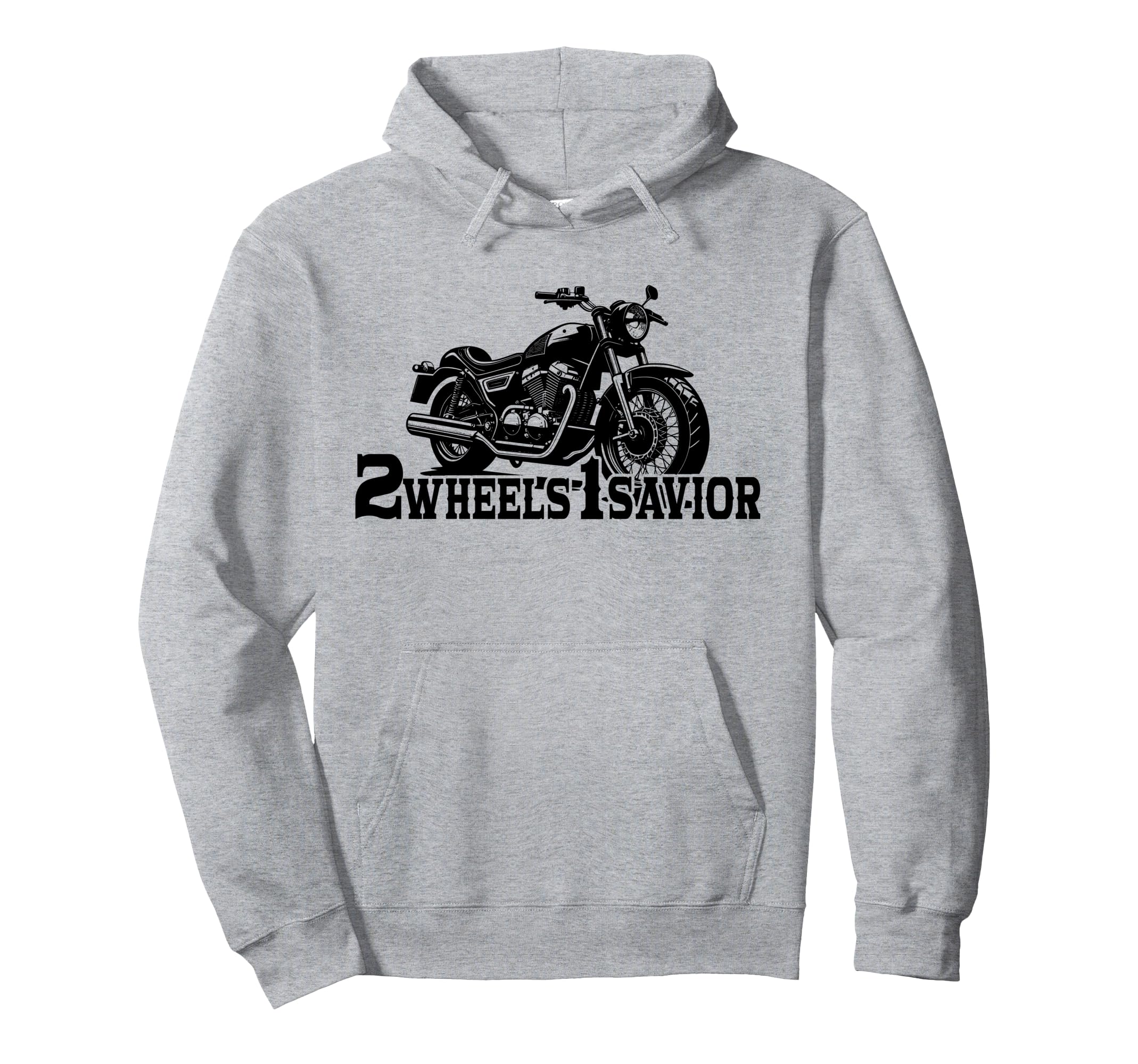 Motocycle Motorcyclist Grace Faith Hoodie - Fun Novelty Design for Adults - T-Shirt, Sweatshirt, Hoodie