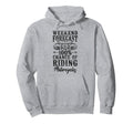 Motorcycle Biker Weekend Forecast 100 Hoodie - Minimalist Print for Adults - T-Shirt, Sweatshirt, Hoodie
