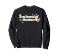 Rainbow Introvert Antisocial Sweatshirt - Minimalist Print Men Women - T-Shirt, Sweatshirt, Hoodie