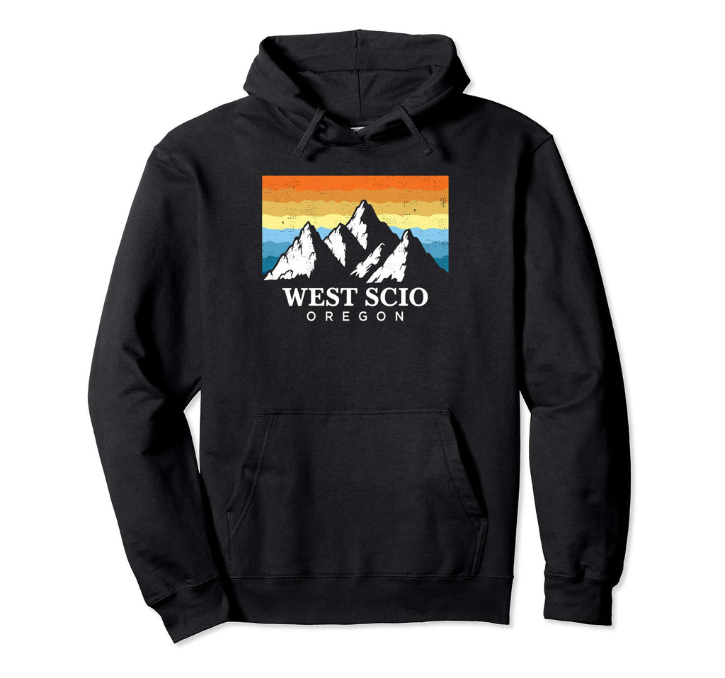 West Scio Oregon Mountain Hiking Souvenir Hoodie - Novelty Apparel Unisex - T-Shirt, Sweatshirt, Hoodie