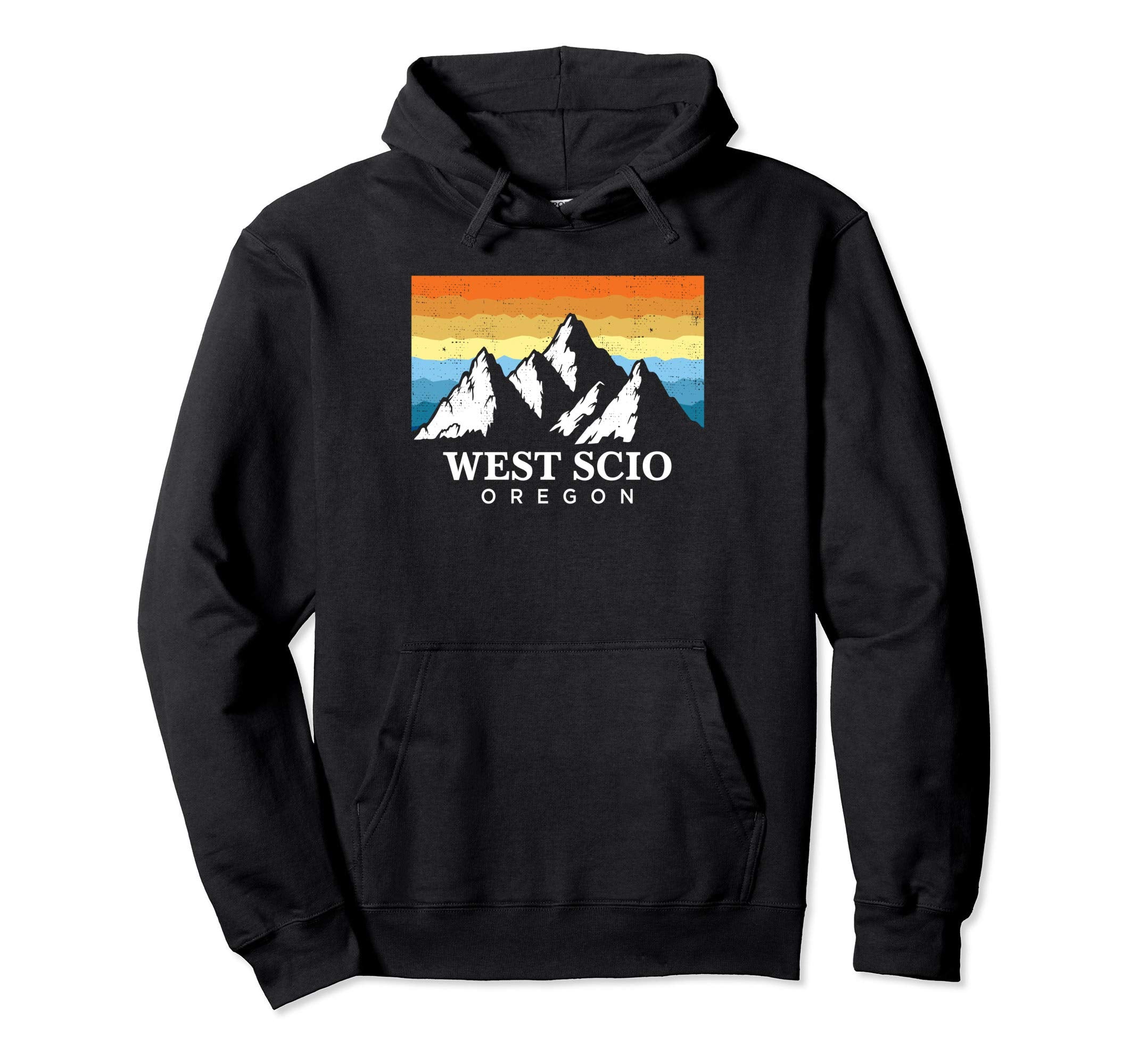 West Scio Oregon Mountain Hiking Souvenir Hoodie - Novelty Apparel Unisex - T-Shirt, Sweatshirt, Hoodie