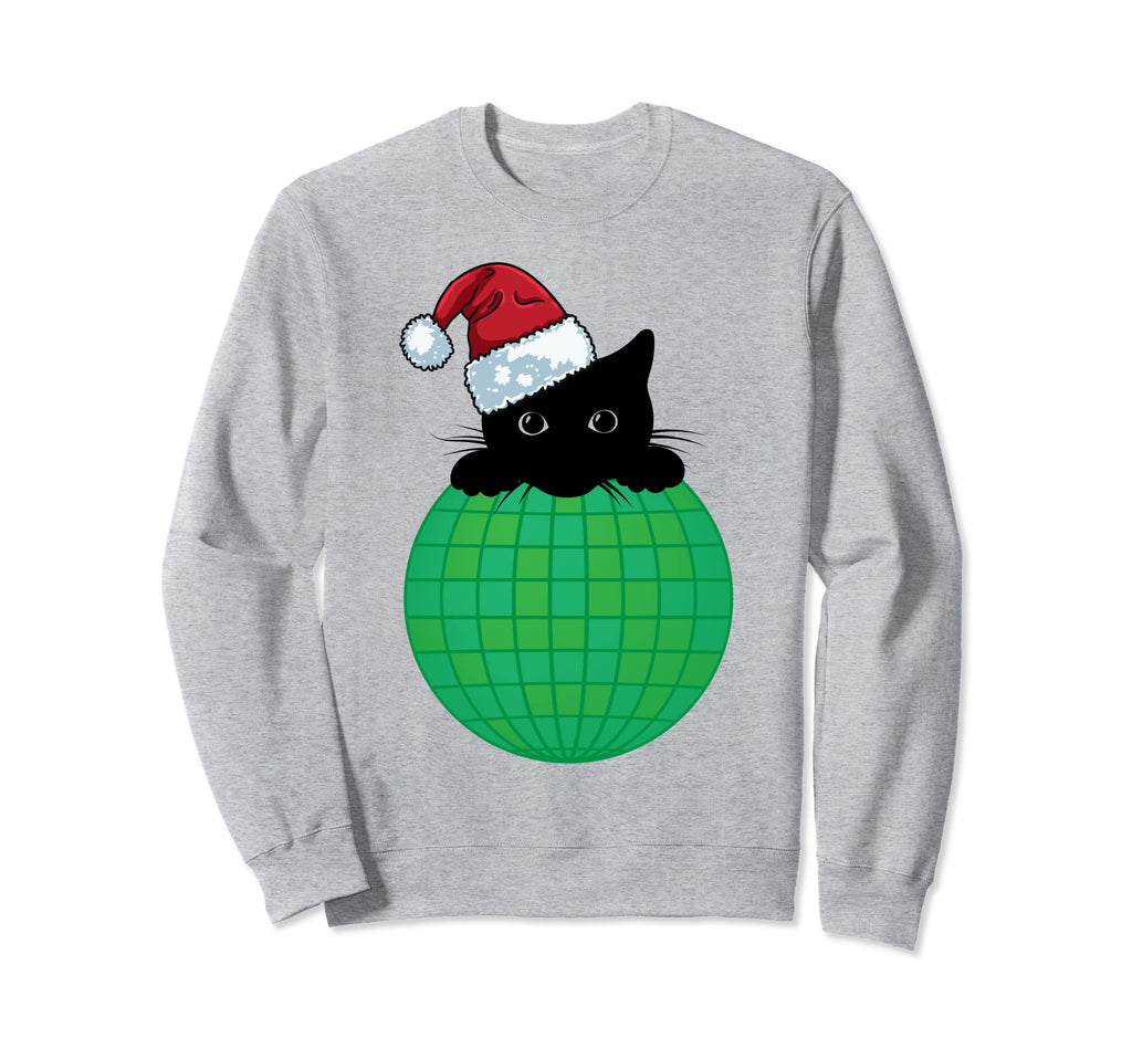 Aesthetic Disco Ball Green Nature Sweatshirt - Novelty Apparel for Adults - T-Shirt, Sweatshirt, Hoodie