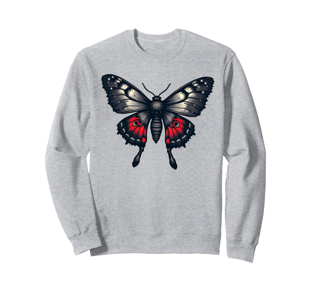 Mothman Antisocial Butterfly Sweatshirt - Casual Everyday Wear Men Women - T-Shirt, Sweatshirt, Hoodie