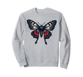 Mothman Antisocial Butterfly Sweatshirt - Casual Everyday Wear Men Women - T-Shirt, Sweatshirt, Hoodie