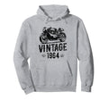 Born 1964 Birthday Funny Motorbike Hoodie - Novelty Apparel Unisex - T-Shirt, Sweatshirt, Hoodie