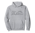 Illustration Cats Line Art Hoodie - Casual Everyday Wear Men Women - T-Shirt, Sweatshirt, Hoodie