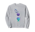 Choose To Keep Going Mental Health Sweatshirt - Novelty Apparel Unisex - T-Shirt, Sweatshirt, Hoodie