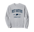 West Hartford Connecticut Ct Sweatshirt - Streetwear Style Men Women - T-Shirt, Sweatshirt, Hoodie