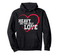 Heavy Self Love Love Hoodie - Minimalist Print Men Women - T-Shirt, Sweatshirt, Hoodie