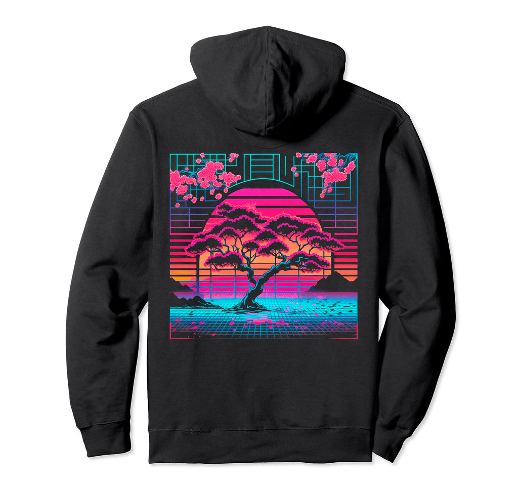 Cherry Blossom Japanese Japan Tokyo Hoodie - Aesthetic Graphic Unisex - T-Shirt, Sweatshirt, Hoodie