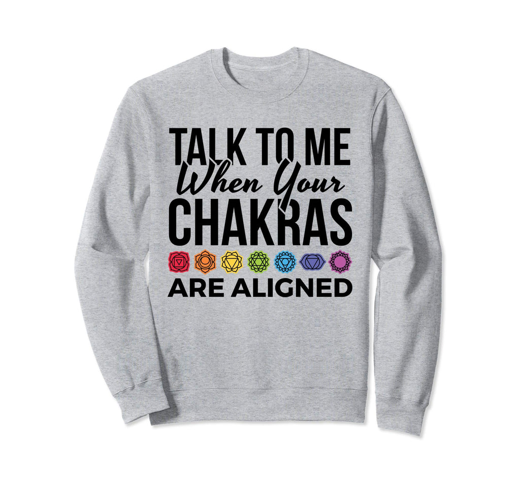 Chakra 7 Chakras Symbol Meditation Sweatshirt - Minimalist Print Men Women - T-Shirt, Sweatshirt, Hoodie