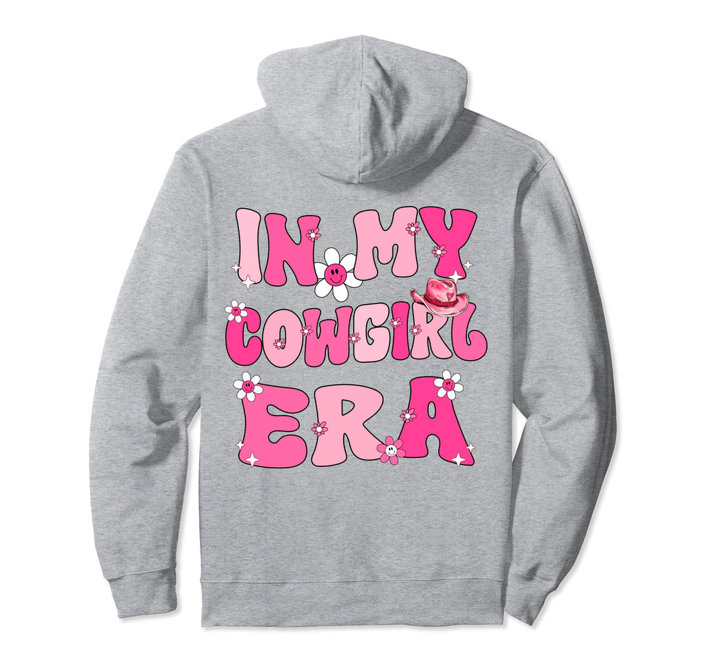 My Cowgirl Era Groovy Western Rodeo Hoodie - Aesthetic Graphic for Adults - T-Shirt, Sweatshirt, Hoodie