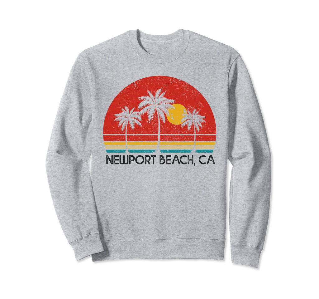 Newport Beach California Ca Sweatshirt - Fun Novelty Design for Adults - T-Shirt, Sweatshirt, Hoodie