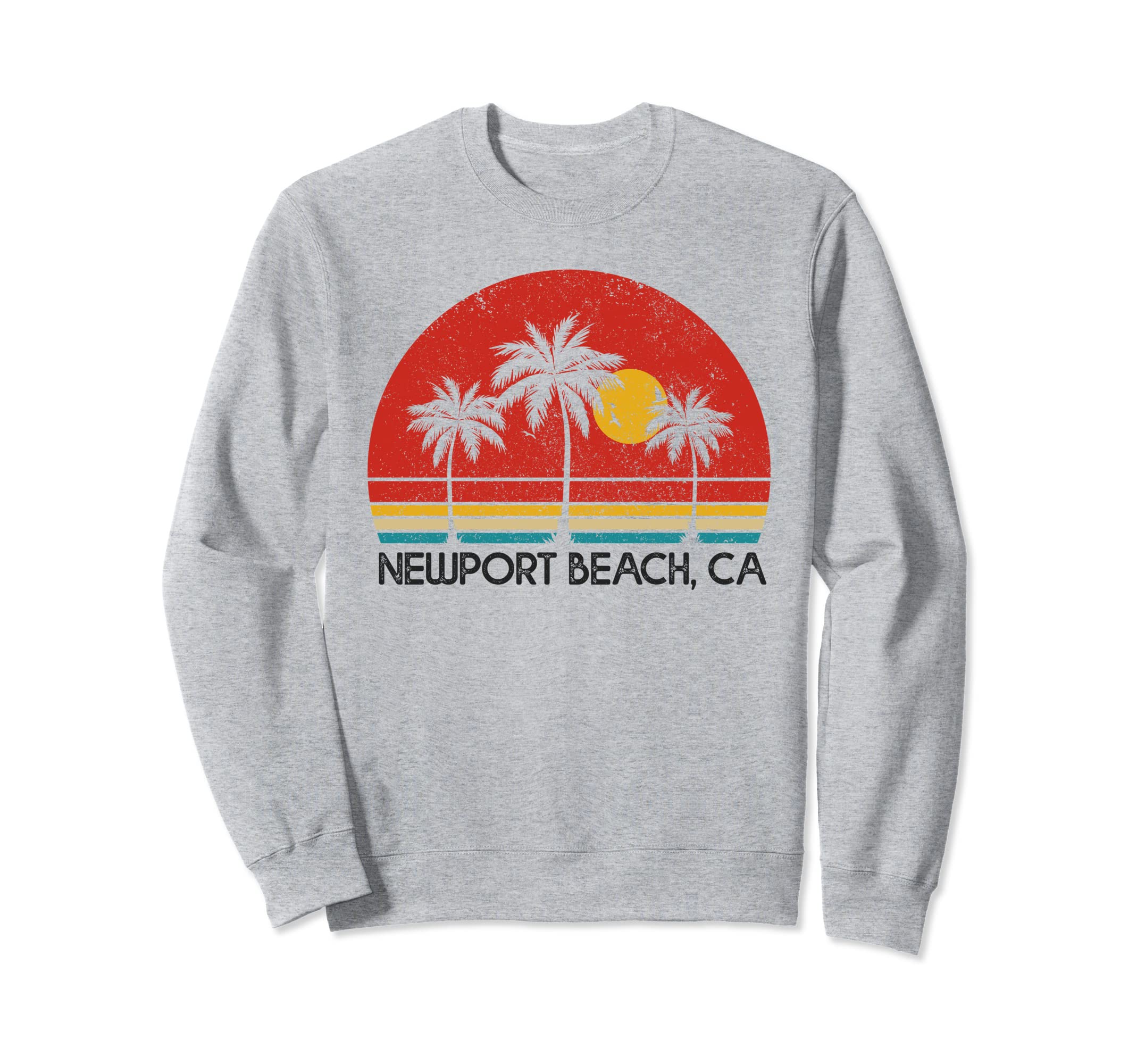 Newport Beach California Ca Sweatshirt - Fun Novelty Design for Adults - T-Shirt, Sweatshirt, Hoodie