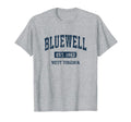 Bluewell West Virginia Wv Athletic T-Shirt - Aesthetic Graphic Unisex - T-Shirt, Sweatshirt, Hoodie