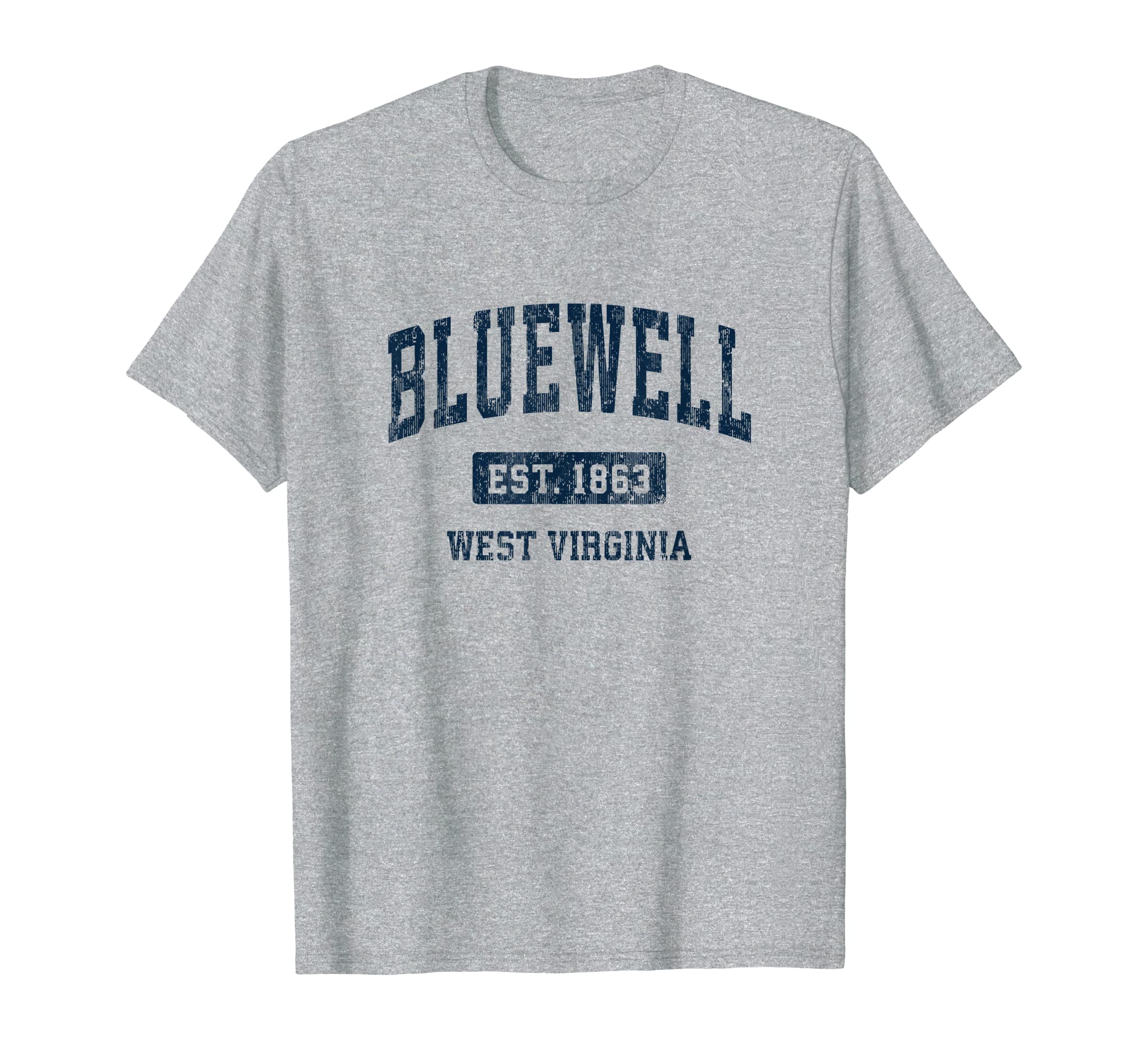 Bluewell West Virginia Wv Athletic T-Shirt - Aesthetic Graphic Unisex - T-Shirt, Sweatshirt, Hoodie