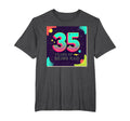 35Th Birthday Gift Rad 80S Celebration T-Shirt - Minimalist Print Unisex - T-Shirt, Sweatshirt, Hoodie