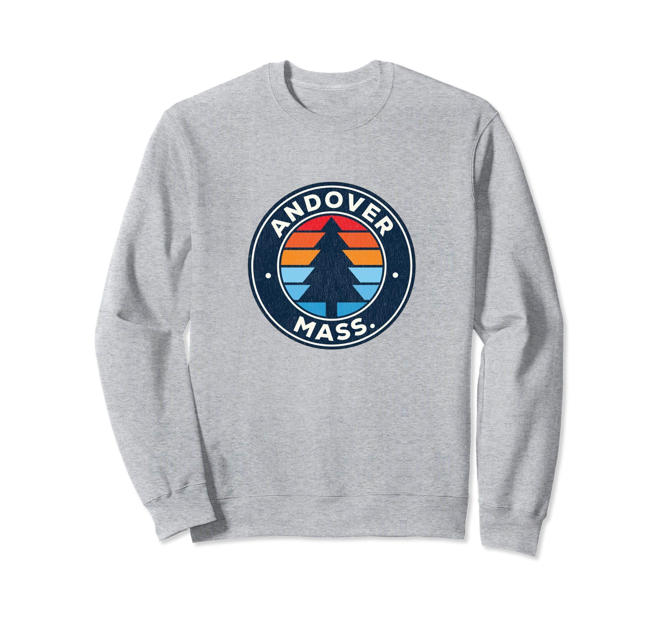 Andover Massachusetts Ma 70S Sweatshirt - Graphic Print Men Women - T-Shirt, Sweatshirt, Hoodie