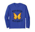 Anti Social Butterfly Social Club T-Shirt - Trendy Graphic for Adults - T-Shirt, Sweatshirt, Hoodie