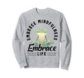 Morning Meditation Bliss Yoga Sweatshirt - Unique Graphic Men Women - T-Shirt, Sweatshirt, Hoodie