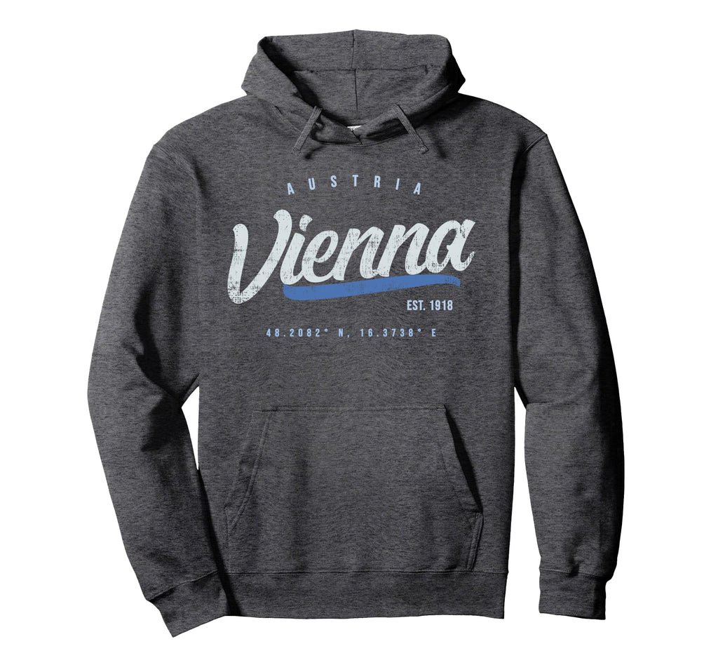 Vienna Austria Travel Hoodie - Custom Art Print Unisex - T-Shirt, Sweatshirt, Hoodie