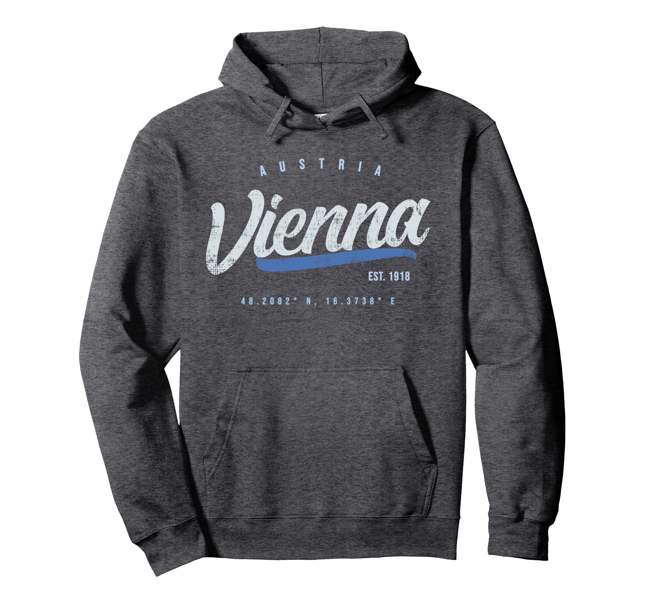 Vienna Austria Travel Hoodie - Custom Art Print Unisex - T-Shirt, Sweatshirt, Hoodie