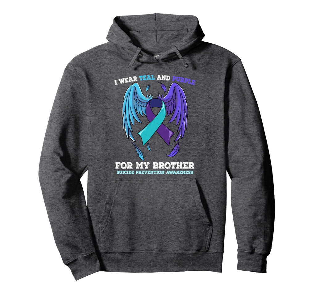 Suicide Prevention Awareness Brother Hoodie - Graphic Print Unisex - T-Shirt, Sweatshirt, Hoodie