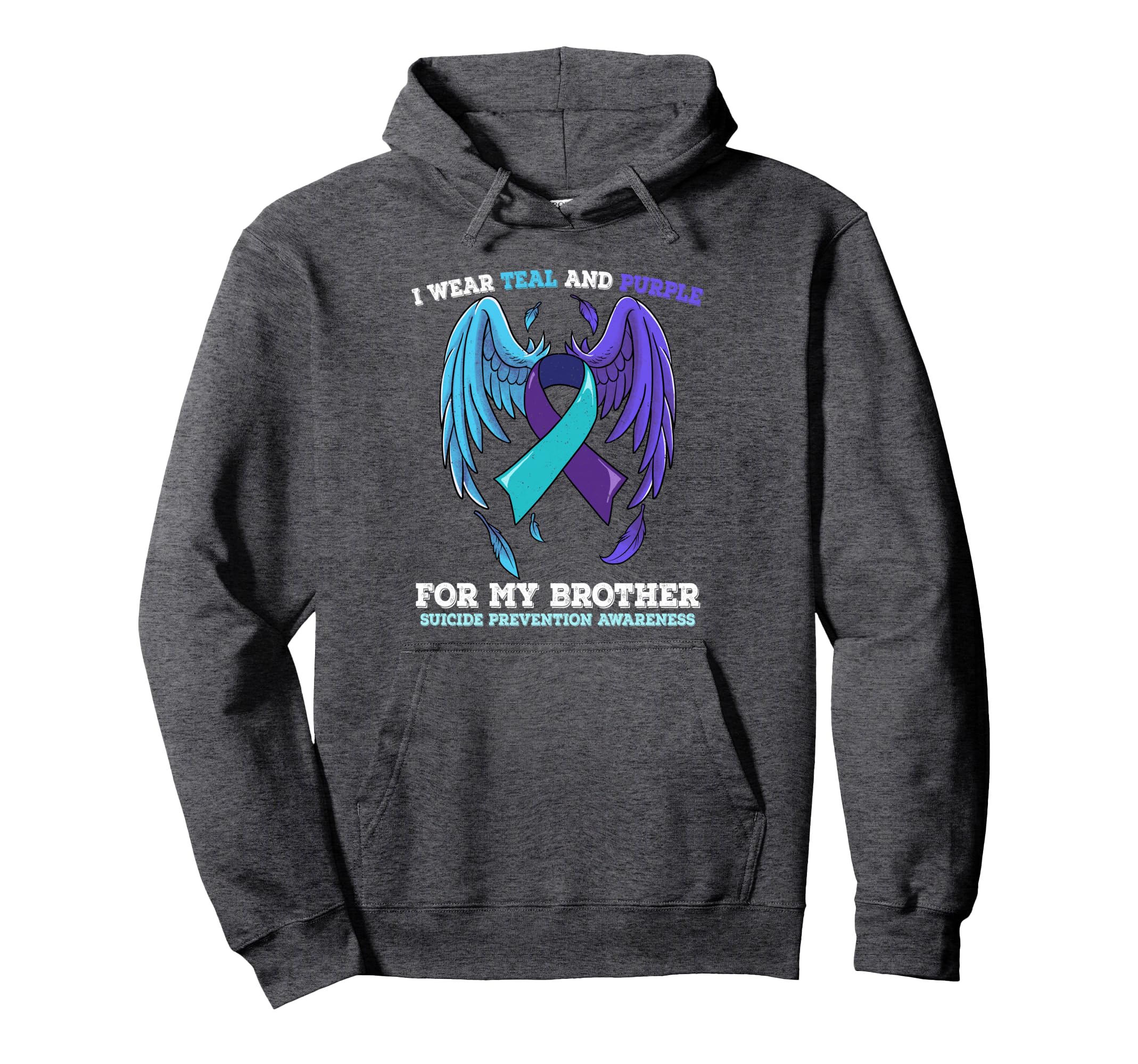 Suicide Prevention Awareness Brother Hoodie - Graphic Print Unisex - T-Shirt, Sweatshirt, Hoodie