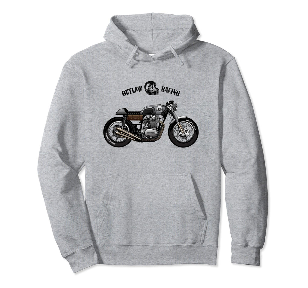 Bike Moto Motorcycle Hoody Biker Hoodie - Fun Novelty Design for Adults - T-Shirt, Sweatshirt, Hoodie