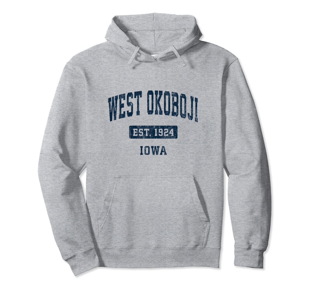 West Okoboji Iowa Ia Sports Hoodie - Fun Novelty Design Men Women - T-Shirt, Sweatshirt, Hoodie