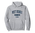 West Okoboji Iowa Ia Sports Hoodie - Fun Novelty Design Men Women - T-Shirt, Sweatshirt, Hoodie