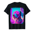 Weimaraner Dog Cyber Vaporwave 80S T-Shirt - Custom Art Print Men Women - T-Shirt, Sweatshirt, Hoodie