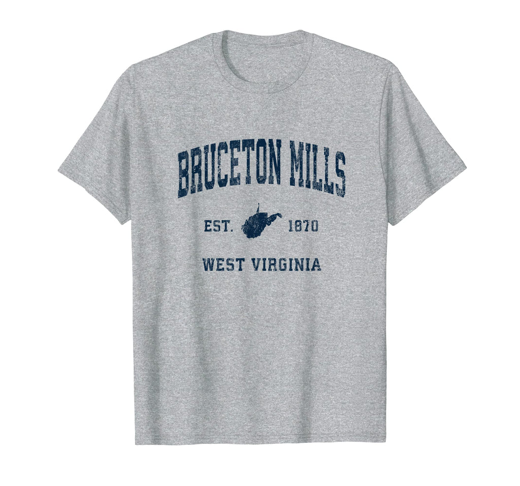 Bruceton Mills West Virginia Wv T-Shirt - Fun Novelty Design Unisex - T-Shirt, Sweatshirt, Hoodie