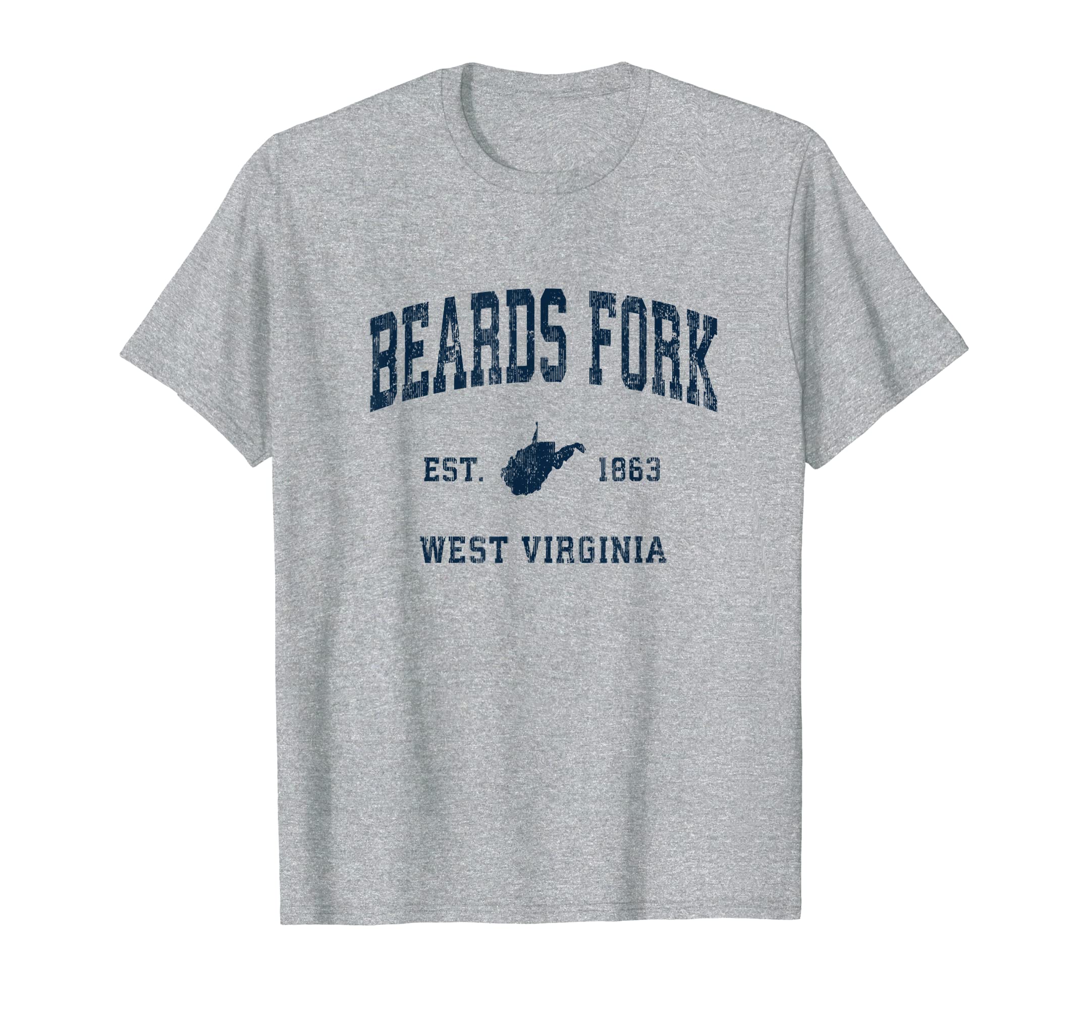 Beards Fork West Virginia Wv T-Shirt - Casual Everyday Wear for Adults - T-Shirt, Sweatshirt, Hoodie
