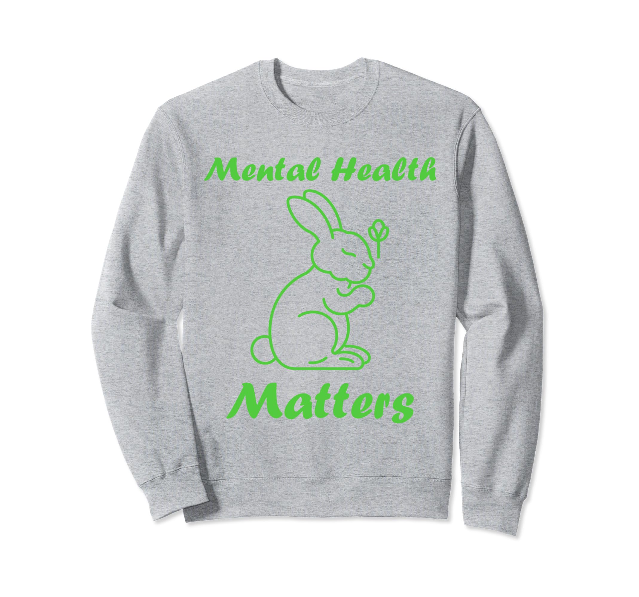 Rabbit Brain Illness Bunny Sweatshirt - Aesthetic Graphic for Adults - T-Shirt, Sweatshirt, Hoodie