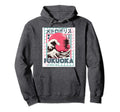 Fukuoka City 80S Synthwave Kanagawa Hoodie - Unique Graphic for Adults - T-Shirt, Sweatshirt, Hoodie
