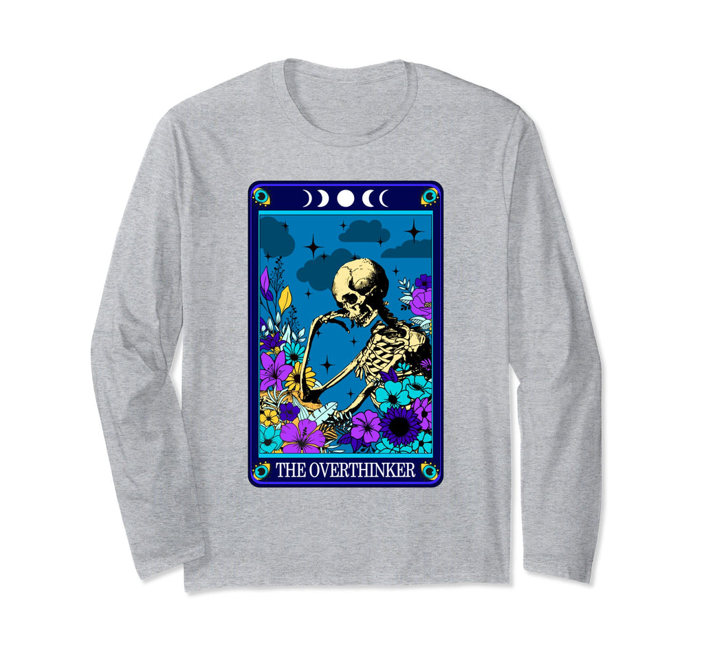 Overthinker Tarot Card Funny Sarcastic T-Shirt - Trendy Graphic for Adults - T-Shirt, Sweatshirt, Hoodie