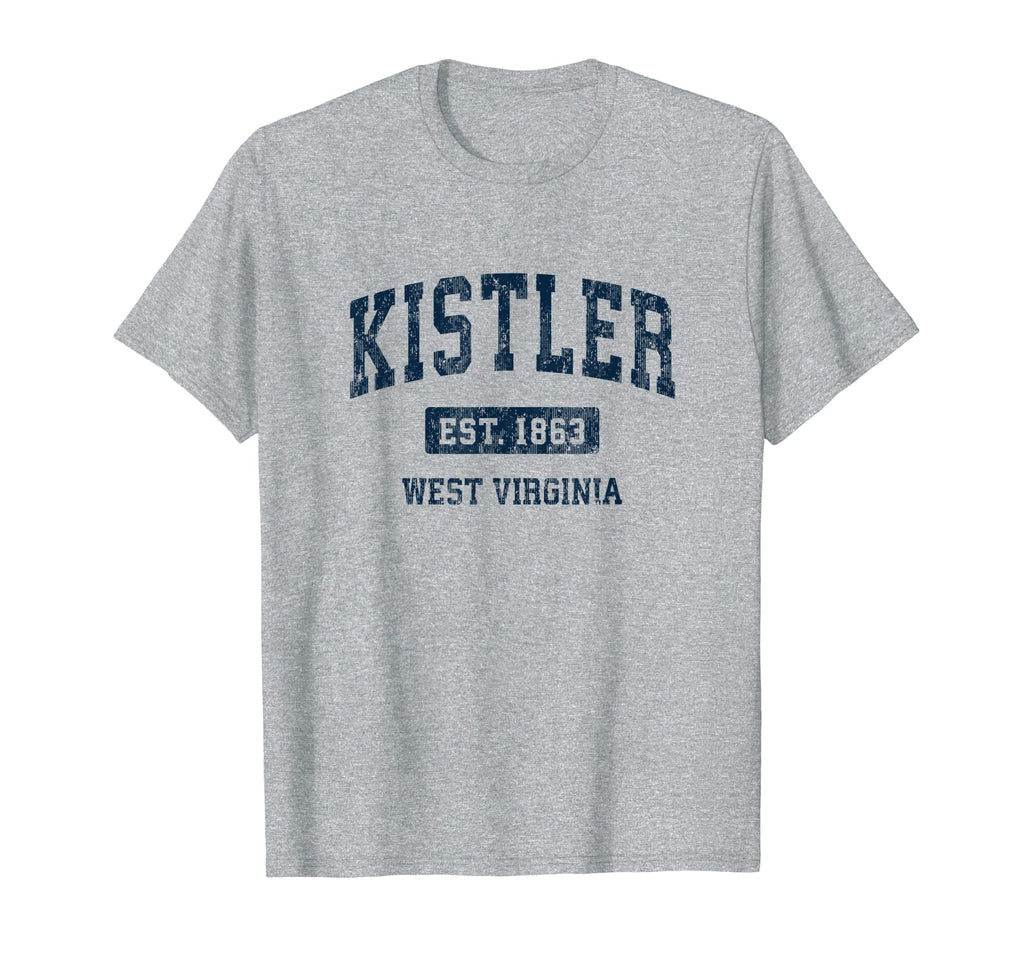 Kistler West Virginia Wv Athletic T-Shirt - Trendy Graphic for Adults - T-Shirt, Sweatshirt, Hoodie