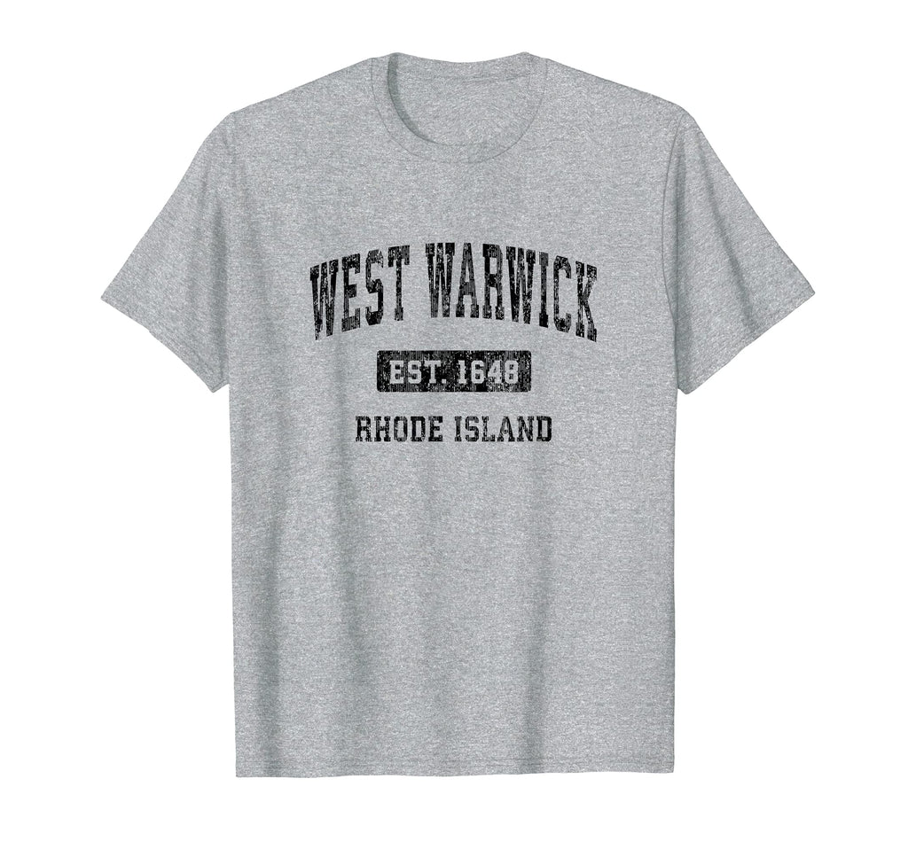 West Warwick Rhode Island Ri Sports T-Shirt - Graphic Print for Adults - T-Shirt, Sweatshirt, Hoodie