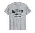 West Warwick Rhode Island Ri Sports T-Shirt - Graphic Print for Adults - T-Shirt, Sweatshirt, Hoodie